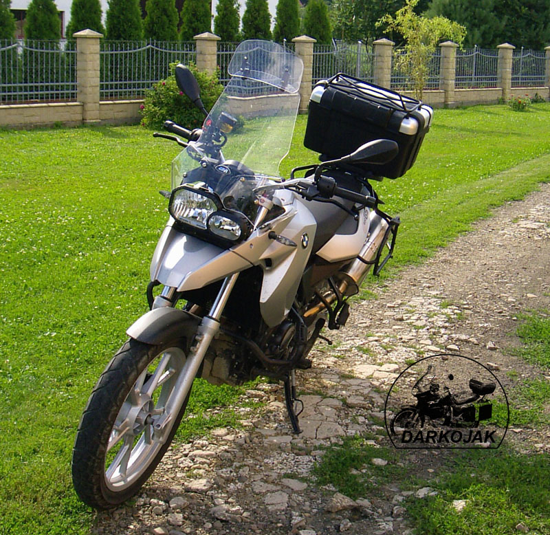 Deflektor niski 30x12 BMW F650 GS